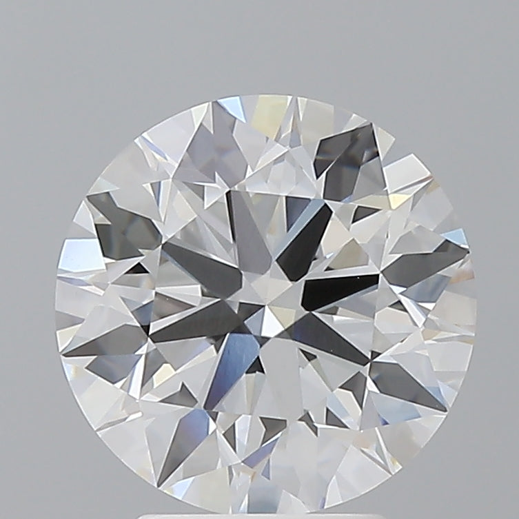3.10 Carat Round Shaped, Ideal Cut, E Color, VVS2 Clarity, IGI Certified Lab Grown Diamond