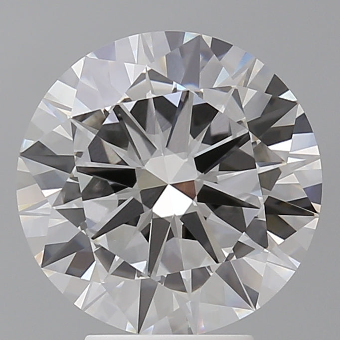 4.55 Carat Round Shaped, Excellent Cut, F Color, VVS2 Clarity, IGI Certified Lab Grown Diamond
