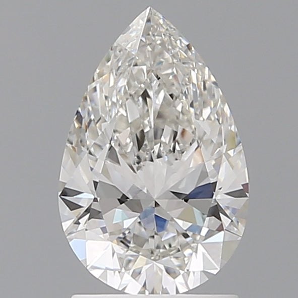 1.59 Carat Pear Shaped, Ideal Cut, F Color, VVS2 Clarity, IGI Certified Lab Grown Diamond