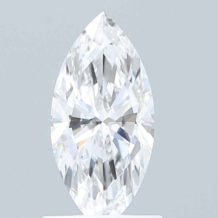 1.00 Carat Marquise Shaped, Ideal Cut, D Color, VVS2 Clarity, IGI Certified Lab Grown Diamond