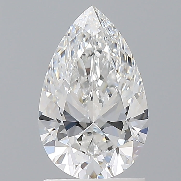 1.56 Carat Pear Shaped, Ideal Cut, E Color, VVS2 Clarity, IGI Certified Lab Grown Diamond