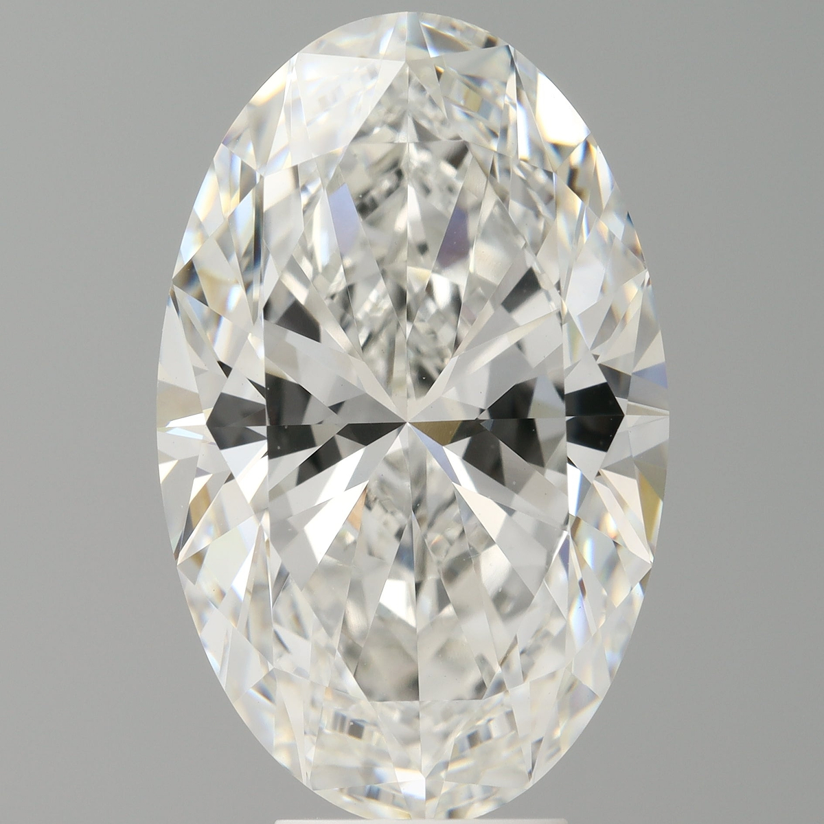 7.06 Carat Oval Shaped, Ideal Cut, F Color, VVS2 Clarity, IGI Certified Lab Grown Diamond