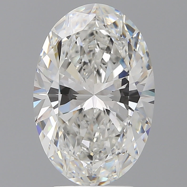 4.51 Carat Oval Shaped, Ideal Cut, E Color, VVS2 Clarity, IGI Certified Lab Grown Diamond