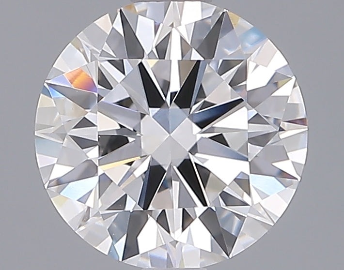 2.01 Carat Round Shaped, Ideal Cut, E Color, VVS1 Clarity, IGI Certified Lab Grown Diamond