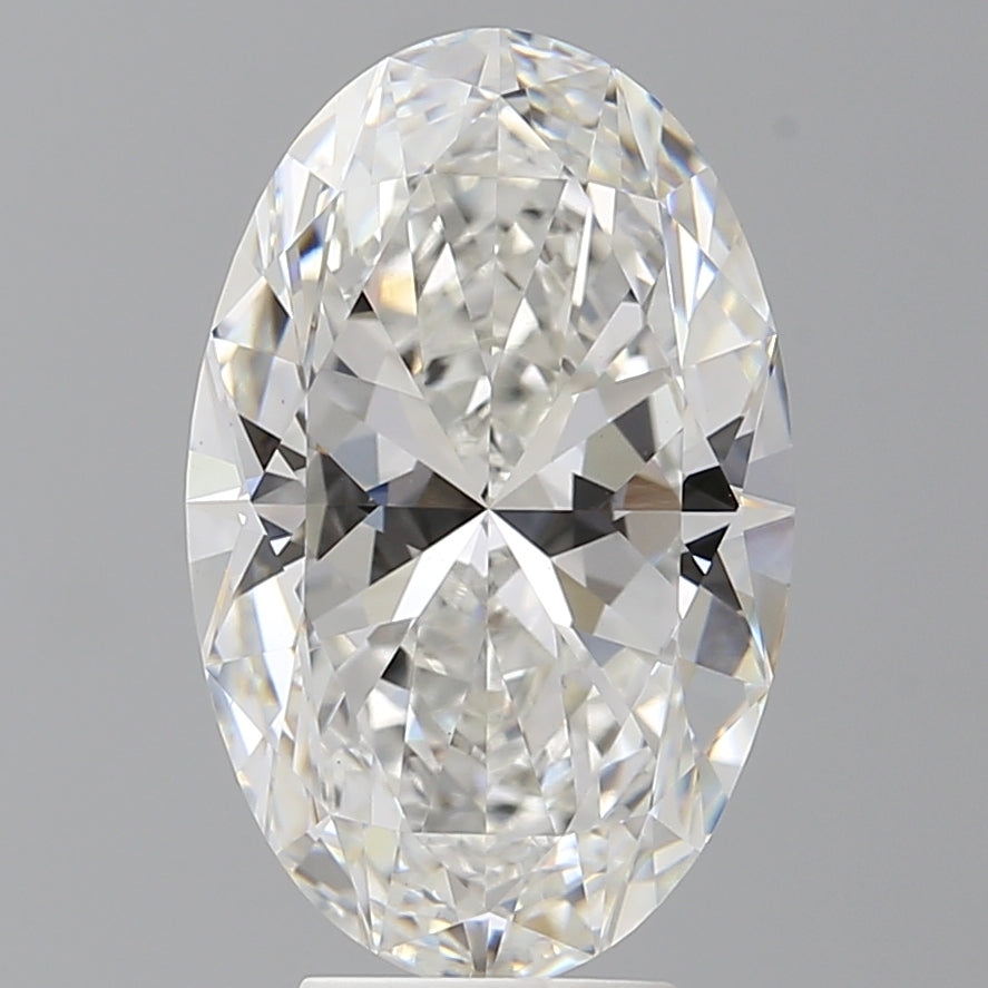 5.59 Carat Oval Shaped, Ideal Cut, F Color, VS1 Clarity, IGI Certified Lab Grown Diamond