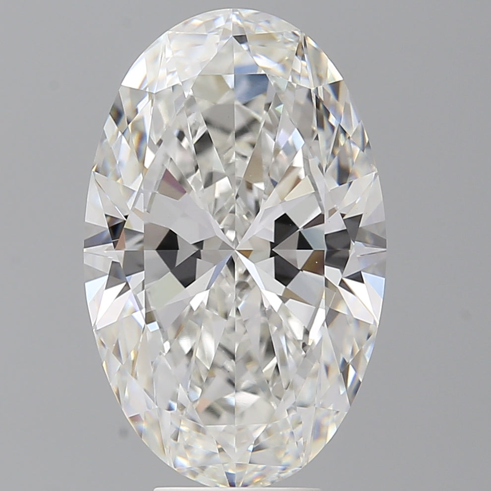 7.57 Carat Oval Shaped, Ideal Cut, E Color, VVS2 Clarity, IGI Certified Lab Grown Diamond