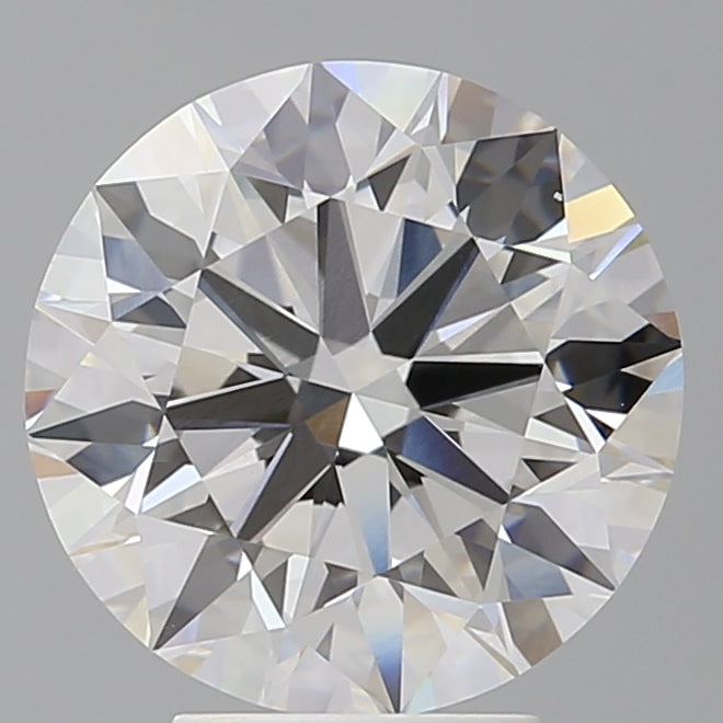 4.52 Carat Round Shaped, Ideal Cut, E Color, VVS2 Clarity, IGI Certified Lab Grown Diamond