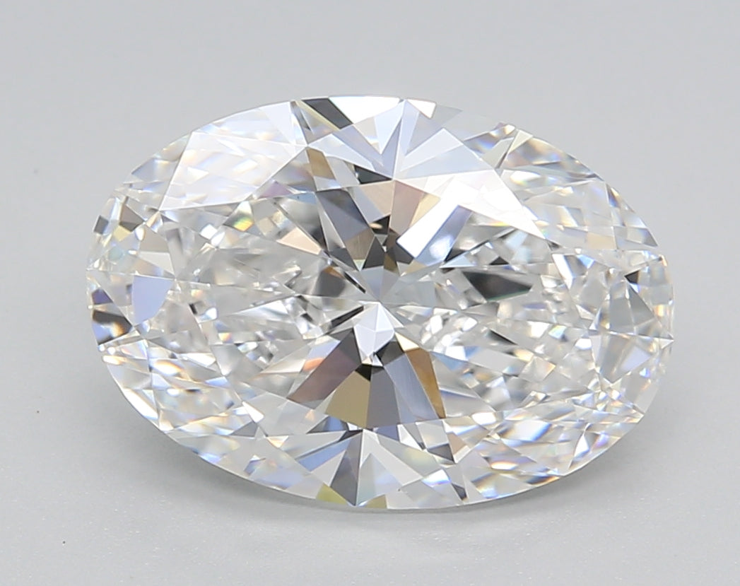 4.02 Carat Oval Shaped, Ideal Cut, E Color, VS1 Clarity, GIA Certified Lab Grown Diamond