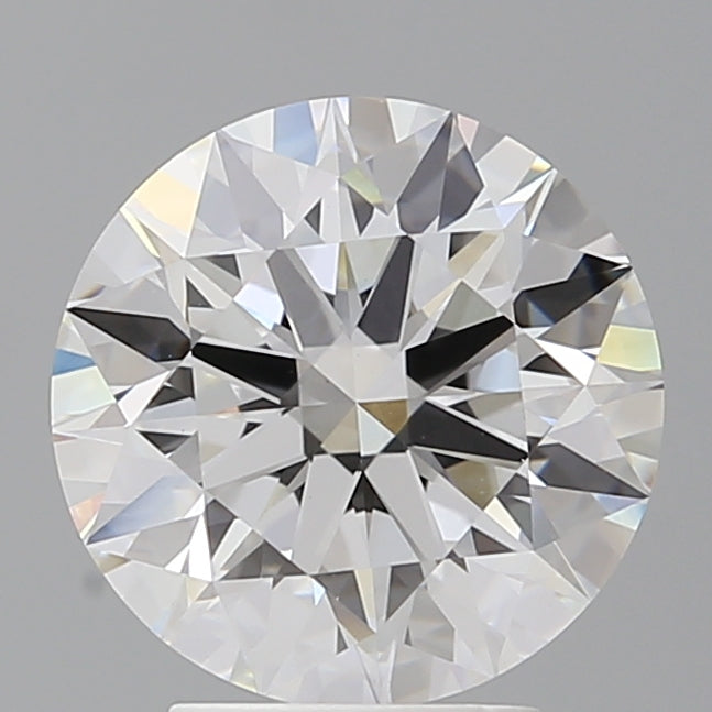 3.60 Carat Round Shaped, Ideal Cut, F Color, VVS2 Clarity, IGI Certified Lab Grown Diamond
