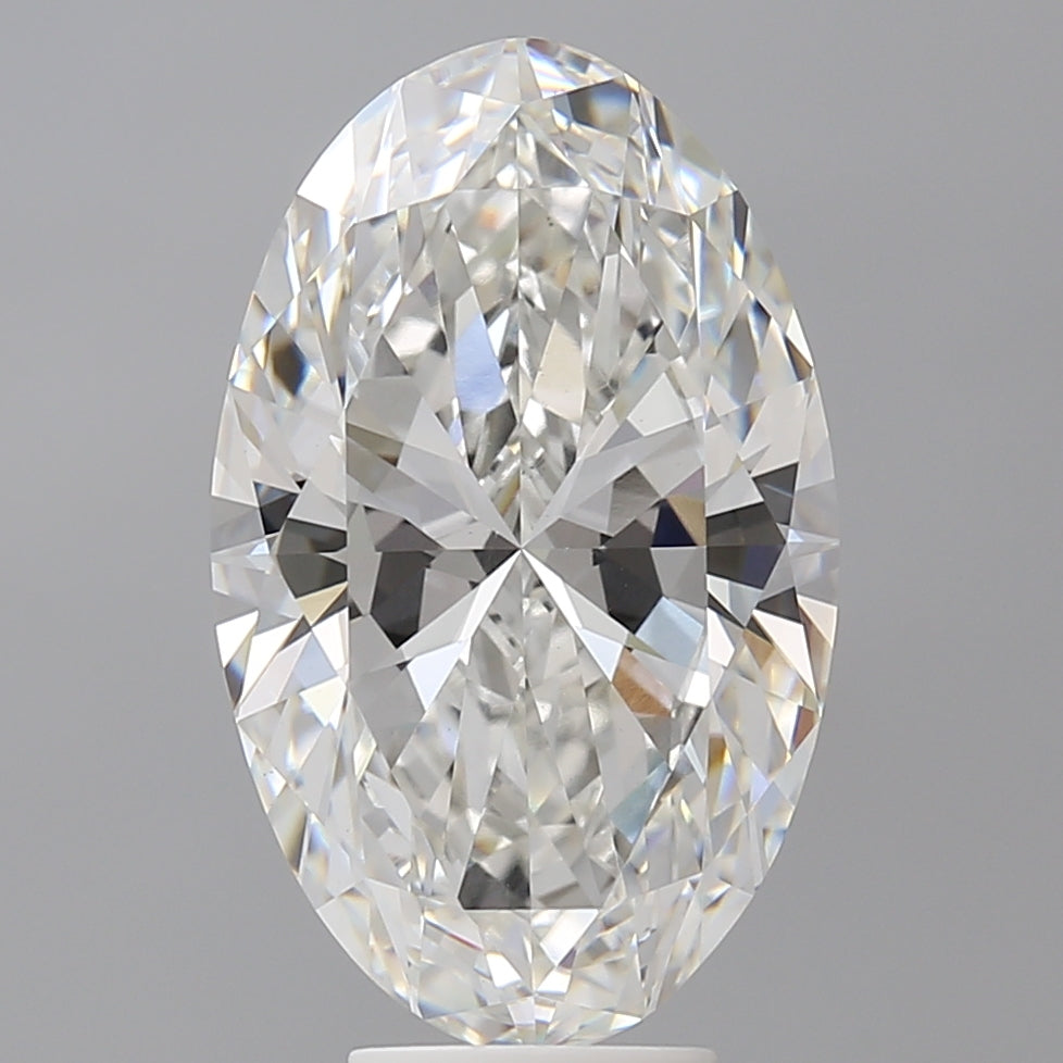 6.57 Carat Oval Shaped, Ideal Cut, F Color, VS1 Clarity, IGI Certified Lab Grown Diamond