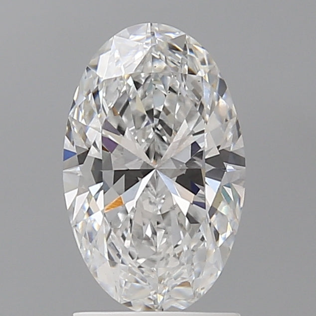 1.60 Carat Oval Shaped, Ideal Cut, D Color, VS1 Clarity, IGI Certified Lab Grown Diamond