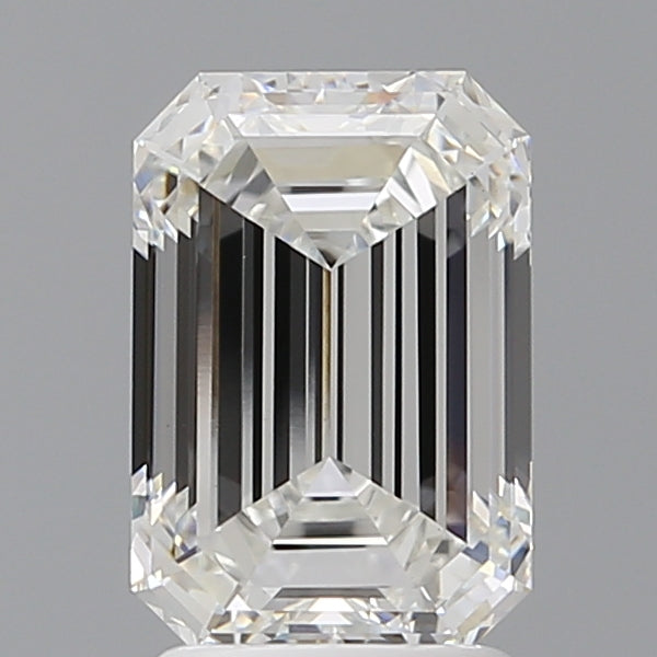 2.53 Carat Emerald Shaped, Ideal Cut, E Color, VS1 Clarity, IGI Certified Lab Grown Diamond