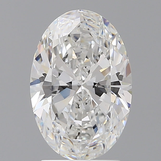 2.55 Carat Oval Shaped, Ideal Cut, E Color, VVS2 Clarity, IGI Certified Lab Grown Diamond