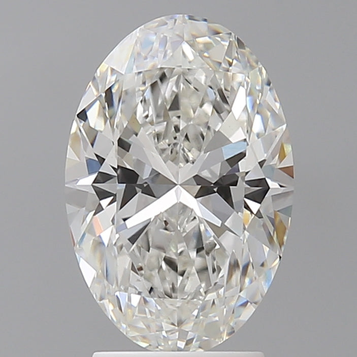 3.03 Carat Oval Shaped, Ideal Cut, F Color, VVS2 Clarity, IGI Certified Lab Grown Diamond