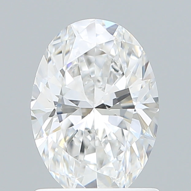 1.22 Carat Oval Shaped, Ideal Cut, D Color, VVS2 Clarity, IGI Certified Lab Grown Diamond