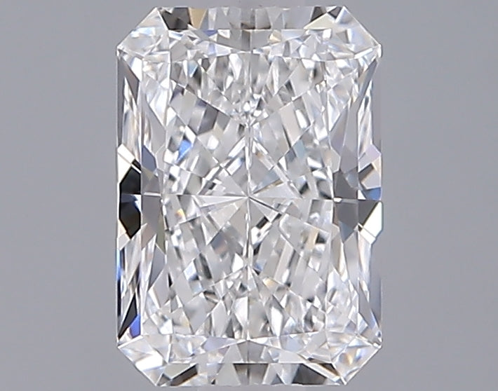 1.31 Carat Radiant Shaped, Ideal Cut, D Color, IF Clarity, IGI Certified Lab Grown Diamond
