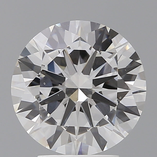 3.52 Carat Round Shaped, Excellent Cut, F Color, VVS2 Clarity, IGI Certified Lab Grown Diamond