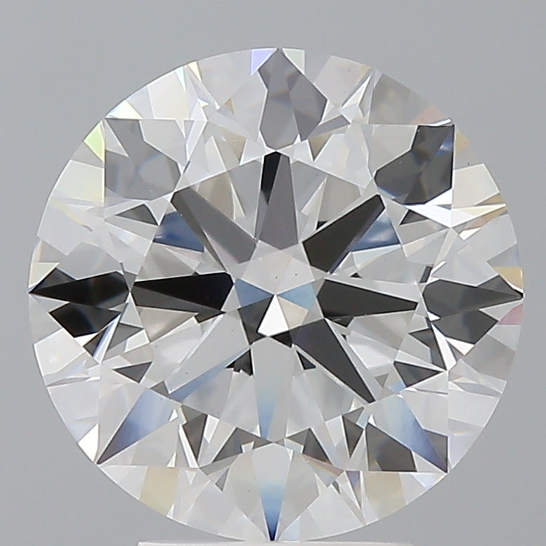 4.58 Carat Round Shaped, Ideal Cut, F Color, VVS2 Clarity, IGI Certified Lab Grown Diamond