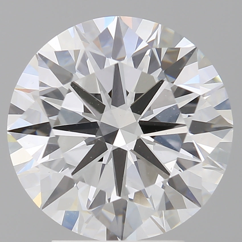 4.01 Carat Round Shaped, Excellent Cut, E Color, VS1 Clarity, IGI Certified Lab Grown Diamond