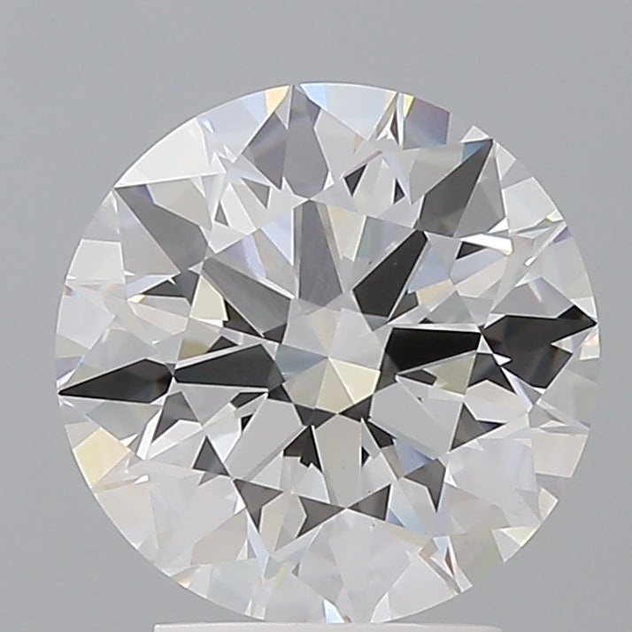 3.09 Carat Round Shaped, Ideal Cut, E Color, VS1 Clarity, IGI Certified Lab Grown Diamond
