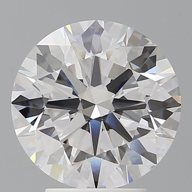 3.60 Carat Round Shaped, Ideal Cut, F Color, VVS1 Clarity, IGI Certified Lab Grown Diamond