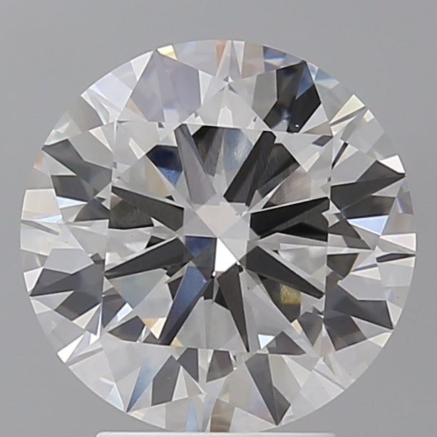 3.51 Carat Round Shaped, Excellent Cut, F Color, VS1 Clarity, IGI Certified Lab Grown Diamond