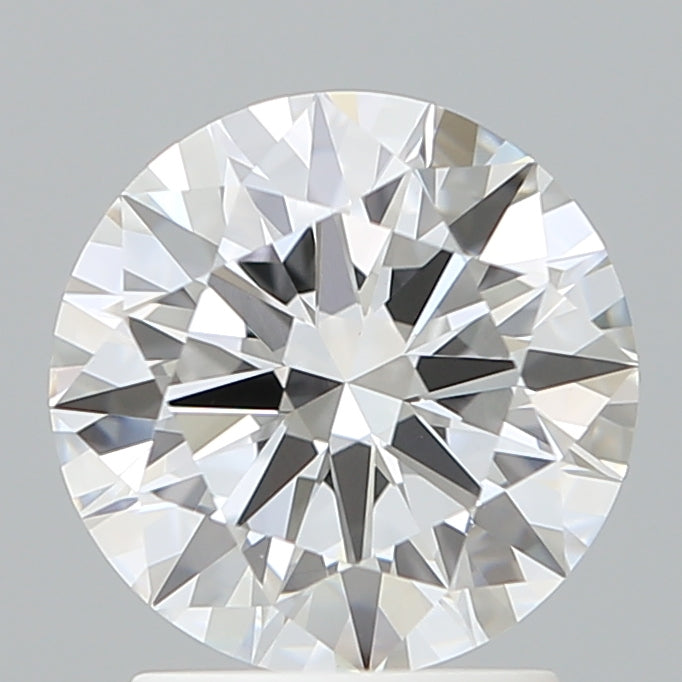 2.01 Carat Round Shaped, Excellent Cut, D Color, VVS2 Clarity, IGI Certified Lab Grown Diamond