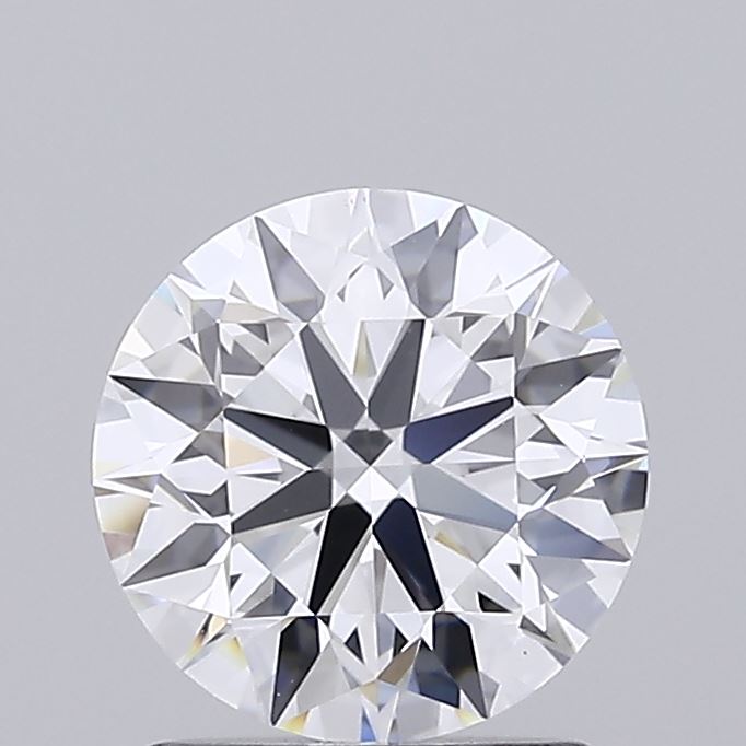 1.54 Carat Round Shaped, Ideal Cut, D Color, VS1 Clarity, IGI Certified Lab Grown Diamond