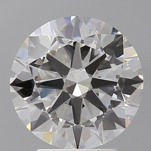 3.55 Carat Round Shaped, Excellent Cut, E Color, VS1 Clarity, IGI Certified Lab Grown Diamond
