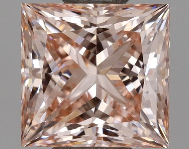 1.03 Carat Princess Shaped, Ideal Cut, VS1 Clarity, IGI Certified Lab Grown Diamond