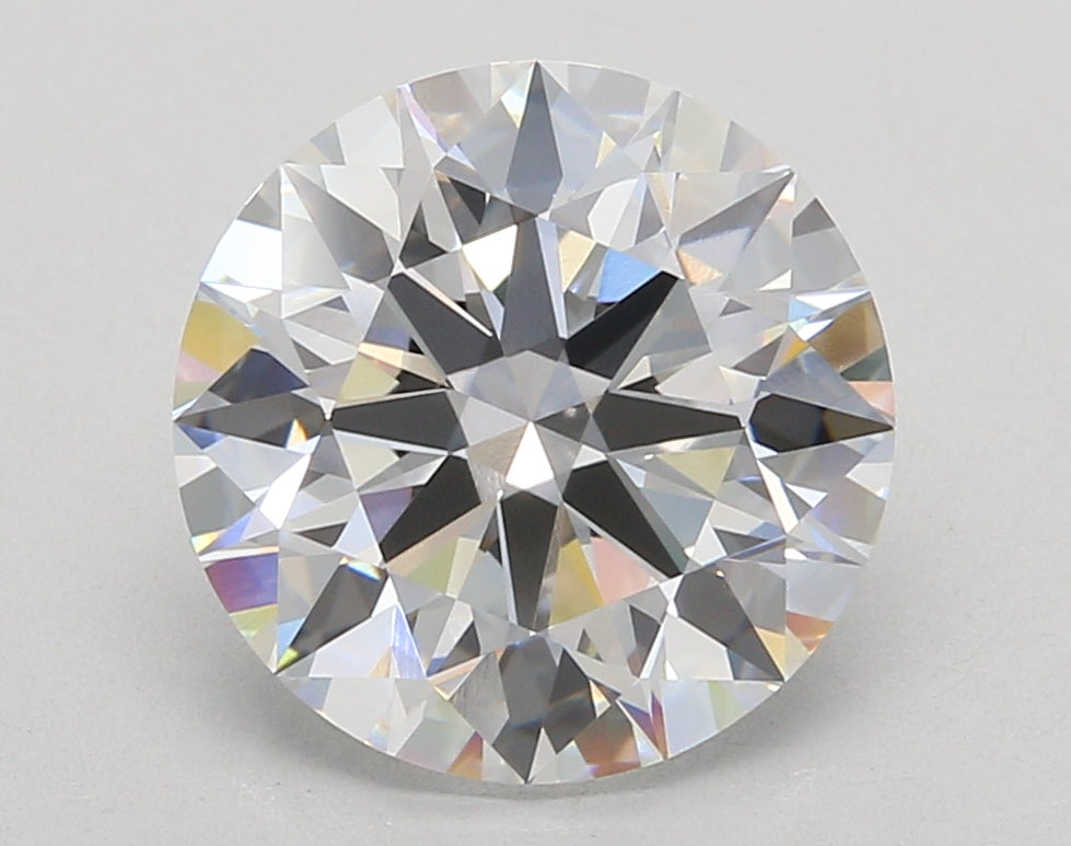 5.05 Carat Round Shaped, Ideal Cut, E Color, VVS2 Clarity, IGI Certified Lab Grown Diamond