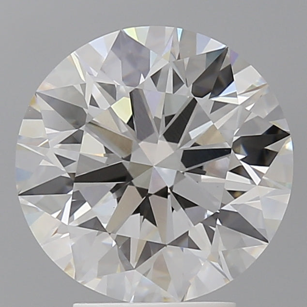 4.00 Carat Round Shaped, Ideal Cut, F Color, VVS2 Clarity, IGI Certified Lab Grown Diamond