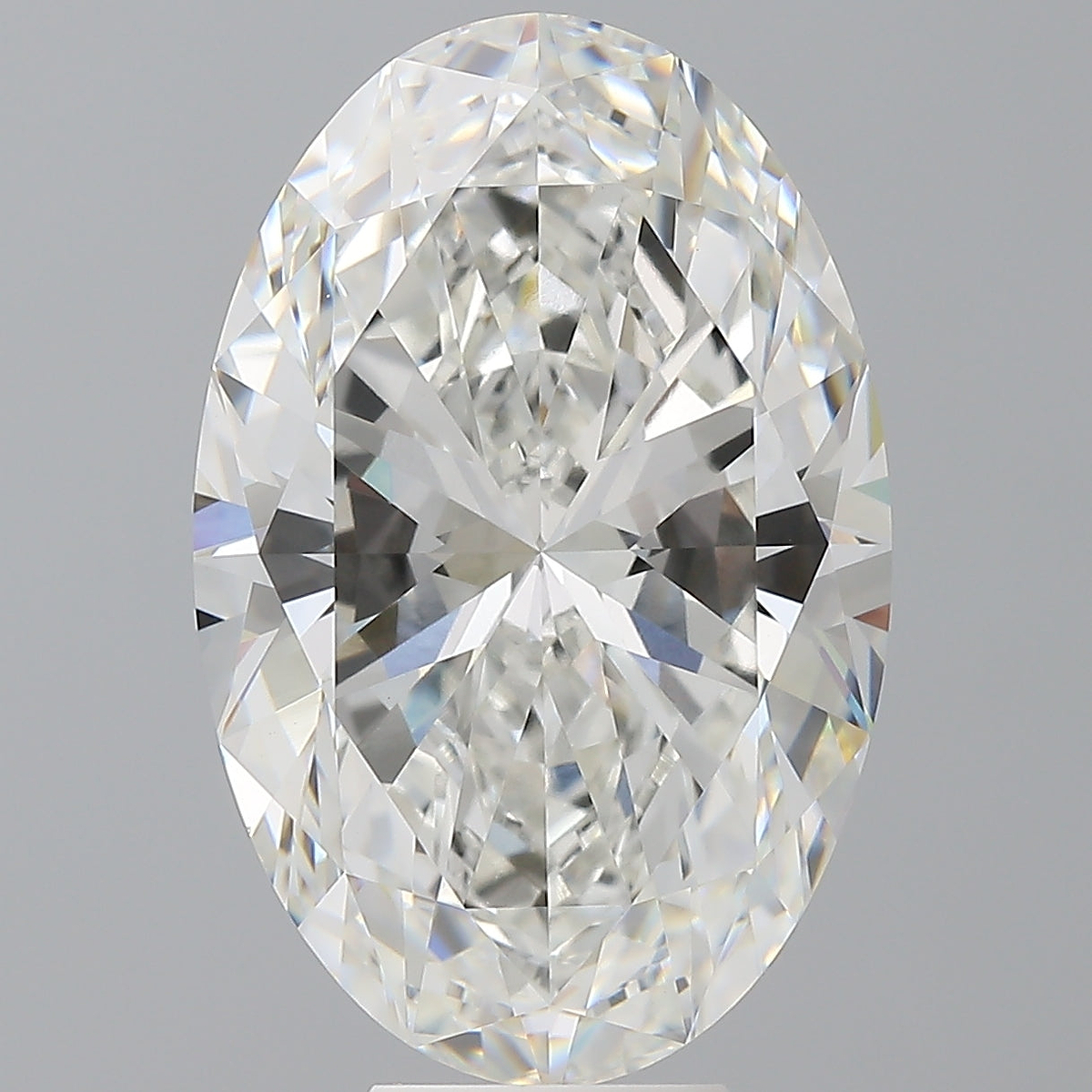 9.58 Carat Oval Shaped, Ideal Cut, F Color, VVS2 Clarity, IGI Certified Lab Grown Diamond