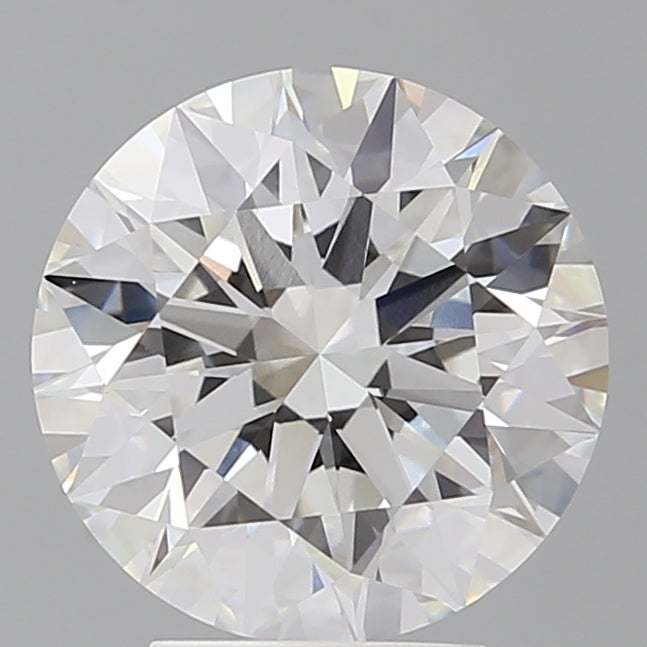 4.02 Carat Round Shaped, Ideal Cut, E Color, VVS2 Clarity, IGI Certified Lab Grown Diamond