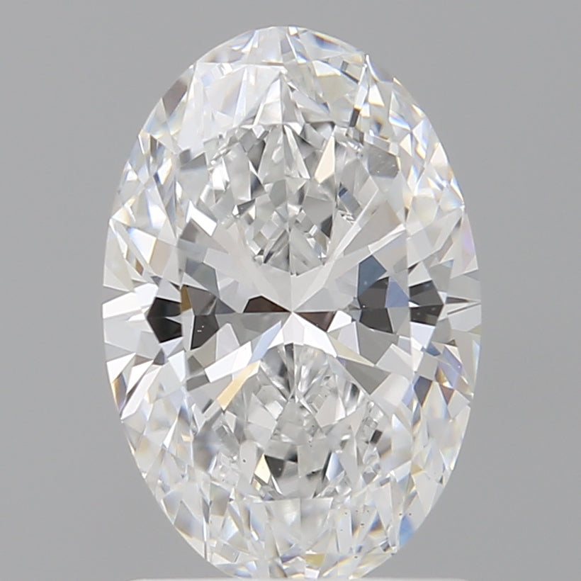 1.56 Carat Oval Shaped, Ideal Cut, E Color, VS1 Clarity, IGI Certified Lab Grown Diamond