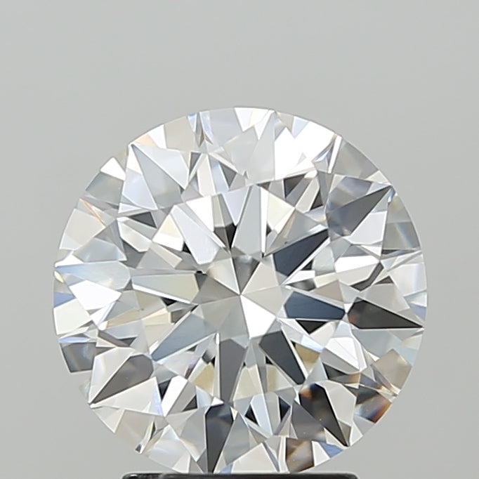 3.10 Carat Round Shaped, Ideal Cut, F Color, VVS2 Clarity, IGI Certified Lab Grown Diamond
