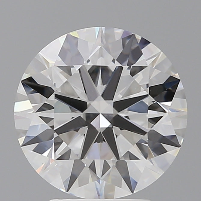 4.03 Carat Round Shaped, Ideal Cut, E Color, VVS2 Clarity, IGI Certified Lab Grown Diamond