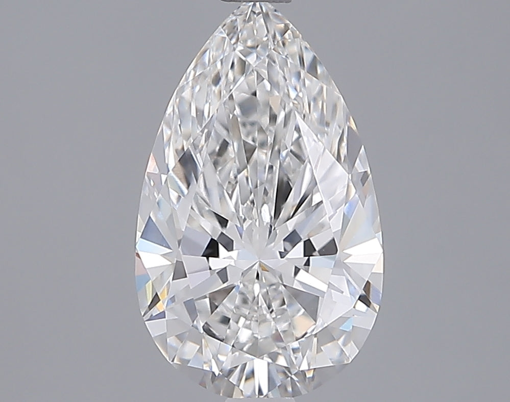 2.07 Carat Pear Shaped, Ideal Cut, E Color, VVS1 Clarity, IGI Certified Lab Grown Diamond