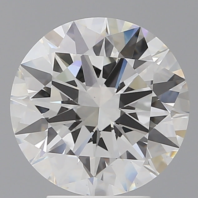 4.03 Carat Round Shaped, Excellent Cut, F Color, VVS2 Clarity, IGI Certified Lab Grown Diamond