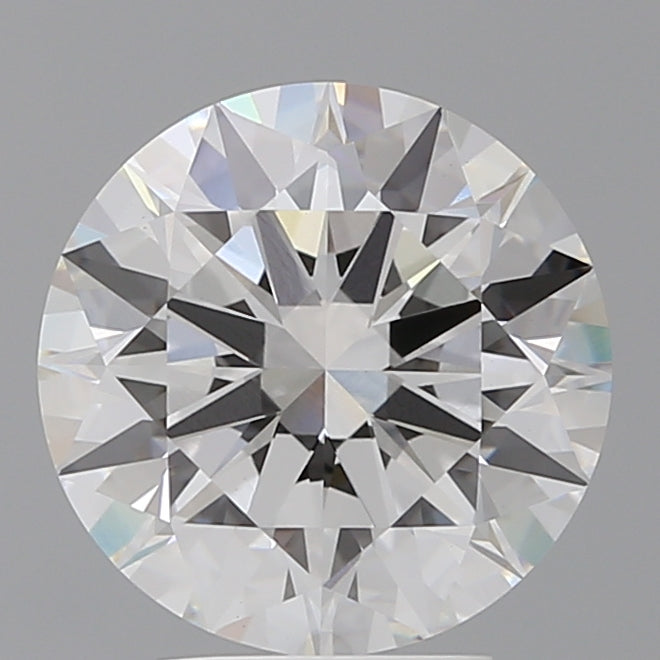 4.02 Carat Round Shaped, Ideal Cut, E Color, VVS2 Clarity, IGI Certified Lab Grown Diamond