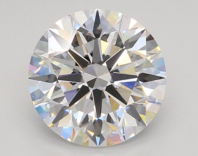 3.01 Carat Round Shaped, Ideal Cut, E Color, VVS2 Clarity, IGI Certified Lab Grown Diamond