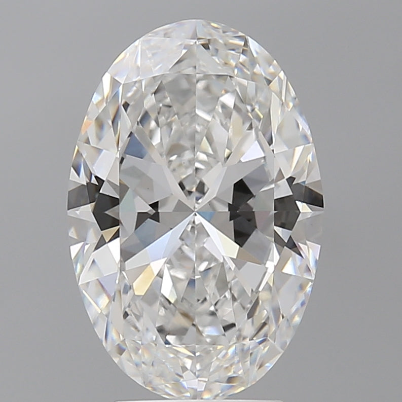 4.05 Carat Oval Shaped, Ideal Cut, E Color, VS1 Clarity, IGI Certified Lab Grown Diamond