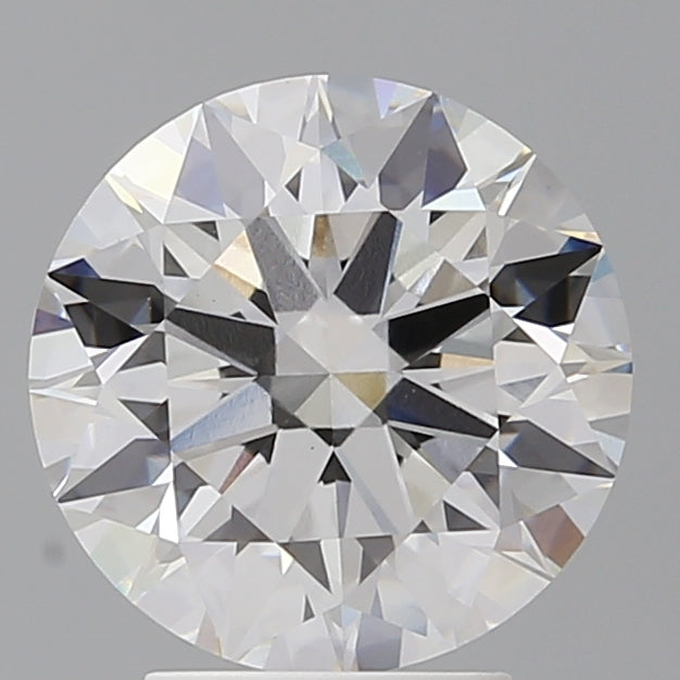 3.55 Carat Round Shaped, Ideal Cut, E Color, VVS2 Clarity, IGI Certified Lab Grown Diamond