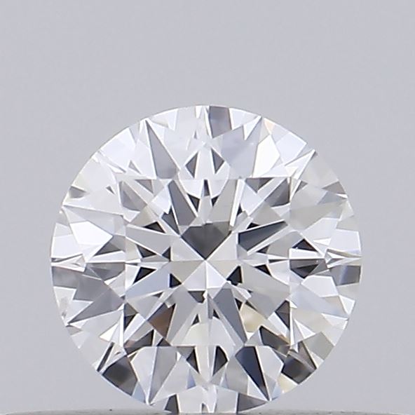 0.32 Carat Round Shaped, Ideal Cut, D Color, VVS2 Clarity, IGI Certified Lab Grown Diamond