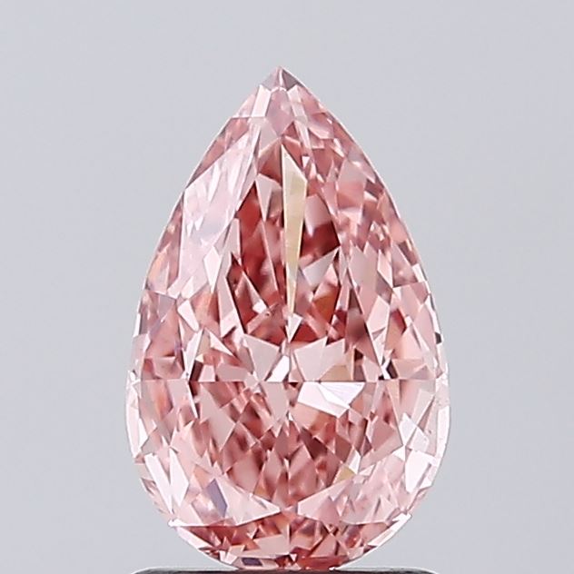 1.39 Carat Pear Shaped, Excellent Cut, VS1 Clarity, IGI Certified Lab Grown Diamond