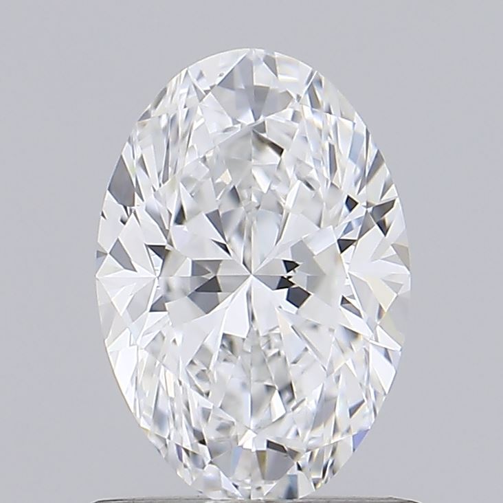 0.96 Carat Oval Shaped, Excellent Cut, D Color, IF Clarity, IGI Certified Lab Grown Diamond