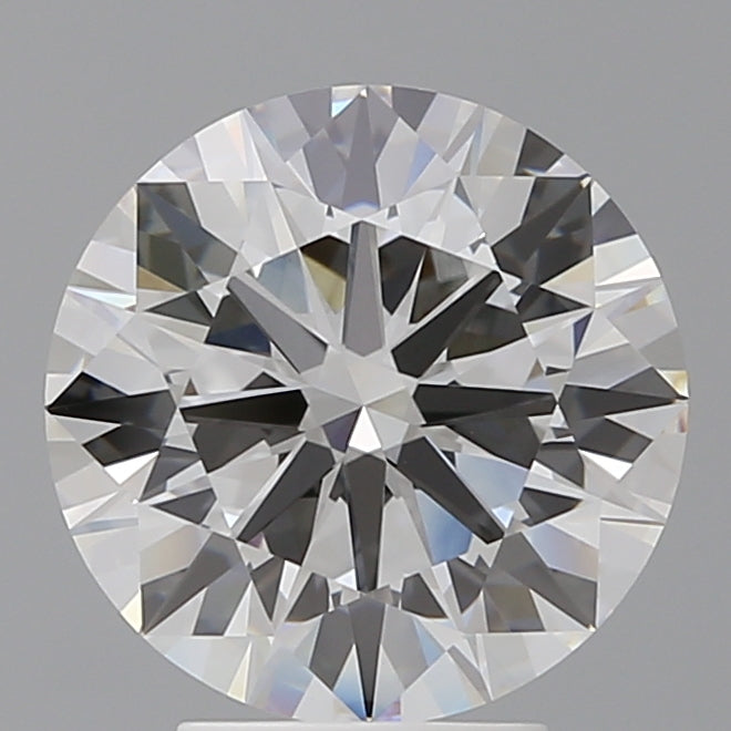 4.04 Carat Round Shaped, Ideal Cut, E Color, VVS2 Clarity, IGI Certified Lab Grown Diamond