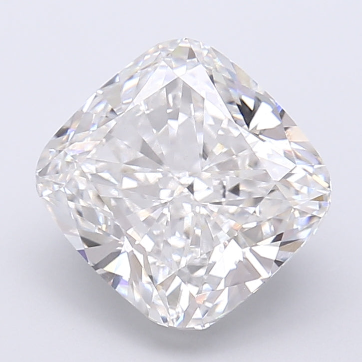 4.03 Carat Cushion Shaped, Very Good Cut, E Color, VVS2 Clarity, IGI Certified Lab Grown Diamond