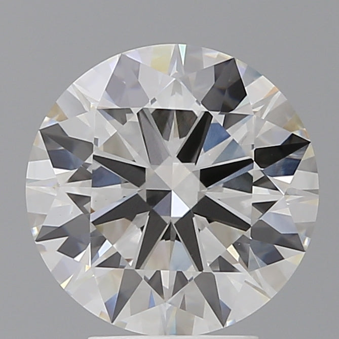4.06 Carat Round Shaped, Ideal Cut, F Color, VVS2 Clarity, IGI Certified Lab Grown Diamond