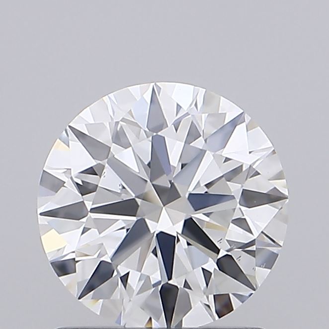 1.08 Carat Round Shaped, Ideal Cut, D Color, VS2 Clarity, IGI Certified Lab Grown Diamond